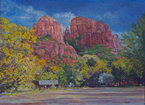 Fall at Cathedral Rock